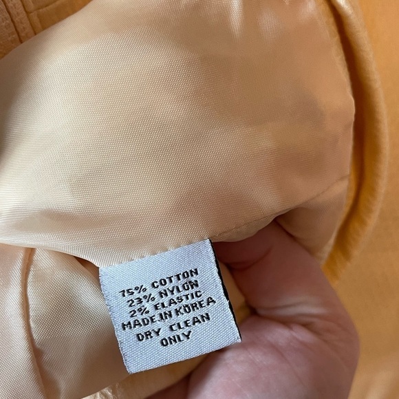 Light yellow zipper jacket - Picture 5 of 6